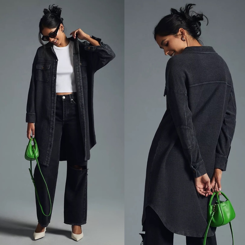 NWT Anthropologie Pilcro Duster Shacket
